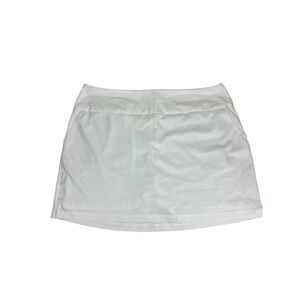 Adidas Primegreen Golf Skort Womens XL White Built In Shorts